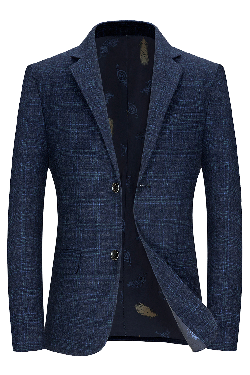 Blazer rayé bicolore pour hommes, veste décontractée, haut de gamme, jeune et d'âge moyen, grand volume, abordable, grande taille,