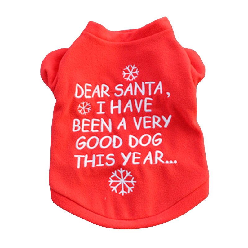 Christmas Dog Clothes for Small Dogs Warm Winter Pet Dog Clothing Coat Cat Shirt Pet Christmas Costume Soft Chihuahua Clothes 38