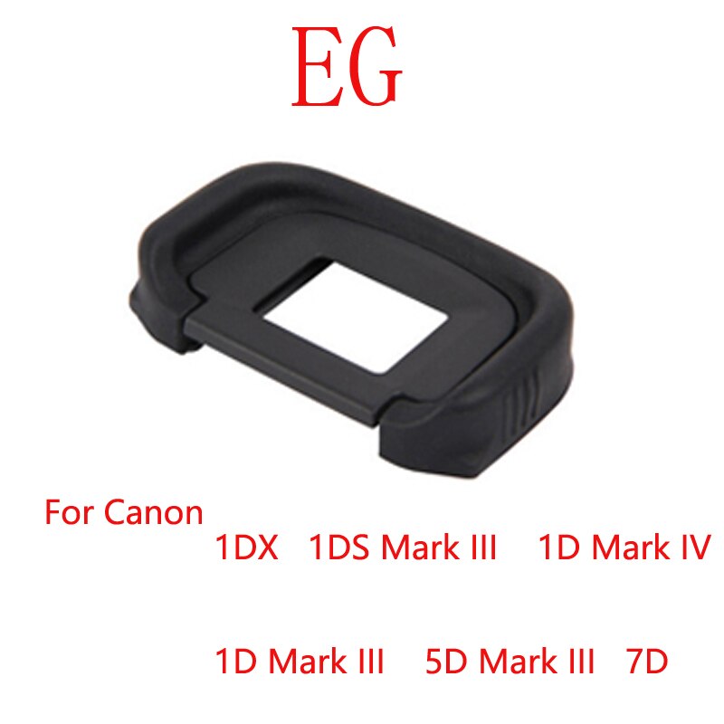 10pcs/lot DK-19 DK-20 DK-21 DK-23 DK-24 DK-25 DK-5 EF EB EG EC Rubber Eye Cup Eyepiece Eyecup for nikon canon SLR Camera: EG