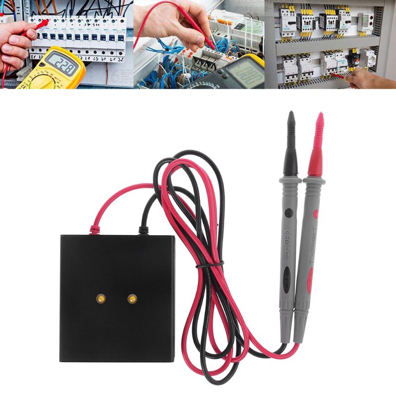 DC 5-1000V 5W Sparkpen Batterie Kondensator Entladung Stift + LED Licht 4RD Stift Entlader Schutz