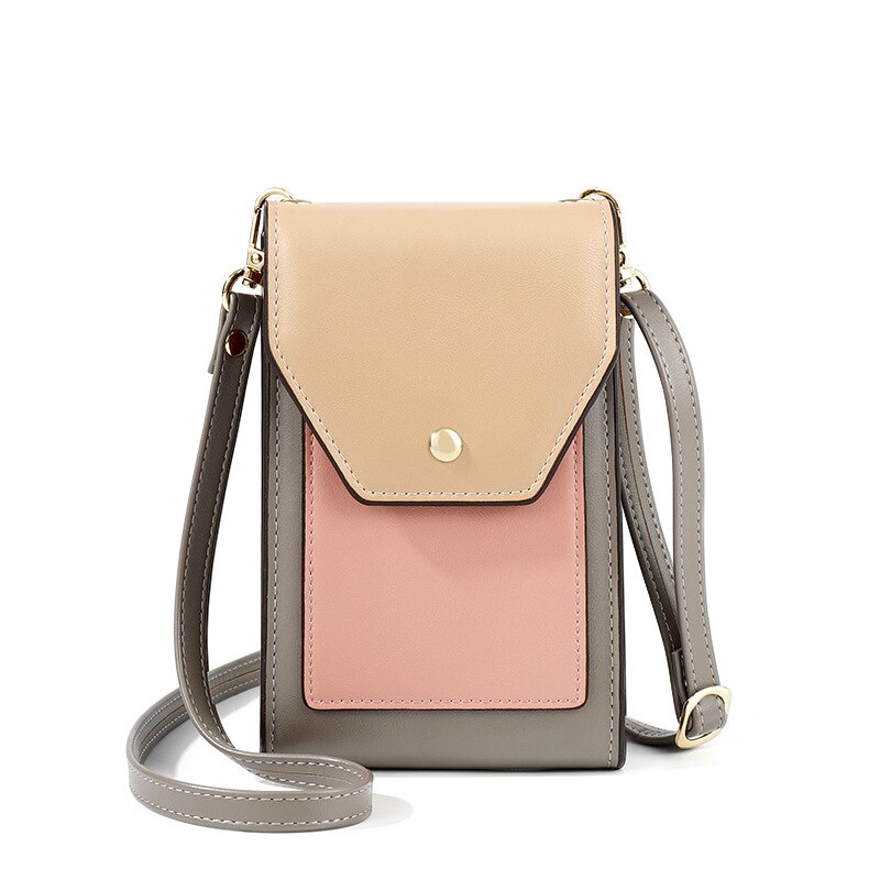 Sacs à main pour femmes, Mini sac pour téléphone portable, petits sacs à bandoulière décontractés dames, sac à épaule à rabat grande capacité Bolso