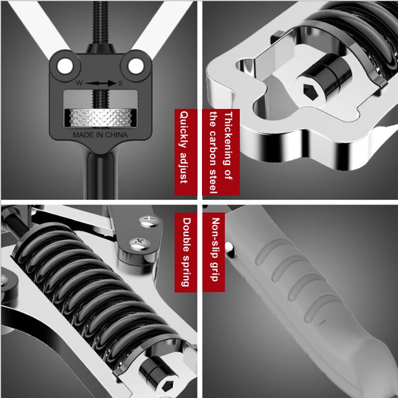 Adjustable arm grip bar 75KG50 kg spring free adjustment force men's fitness equipment