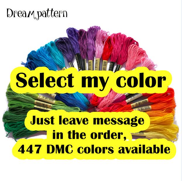 Fil de coton coloré chinois CXC, 30 pièces/lot, fil de tissu DMC couleur point de croix, bricolage, couture, artisanat de broderie: Select my color