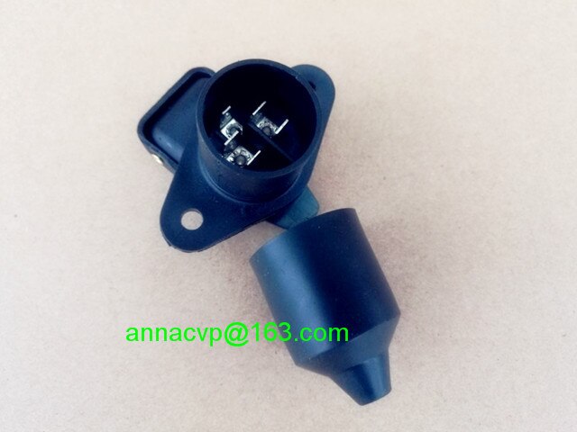 3 Pin Trailer Socket with Water Protective Cover,trailer parts, trailer connector