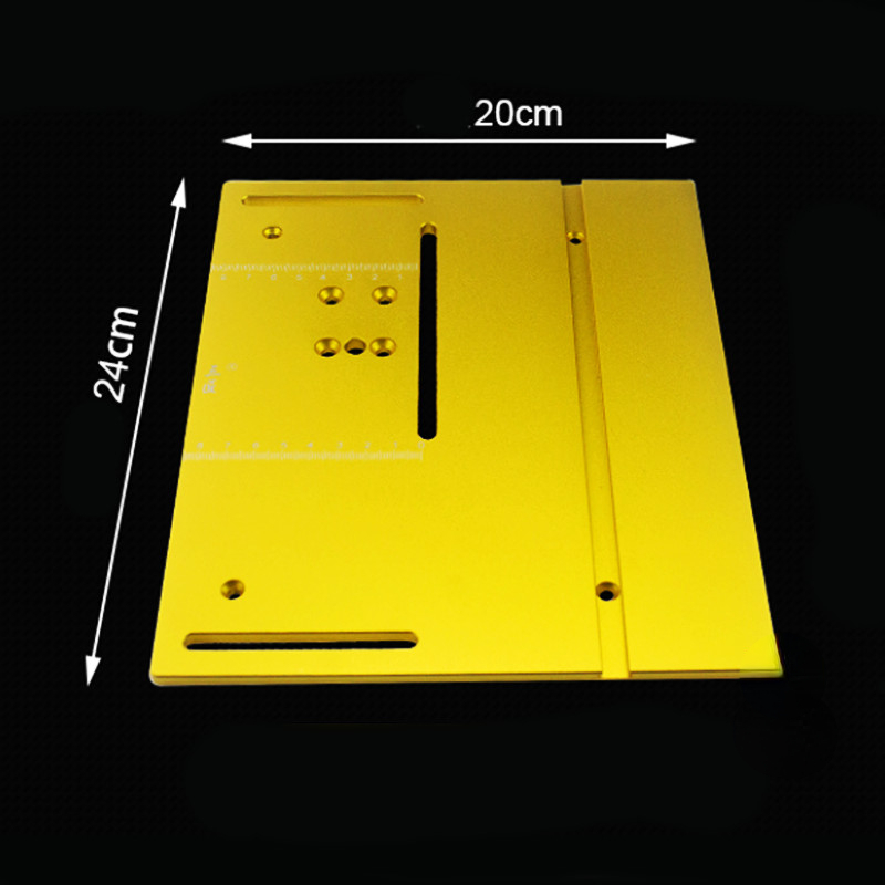 240 x 200mm zaagtafel werkbank tafelzaag cirkelzaag klapplaat met lager motor hefspindel voor 4 inch zaagblad: Rood