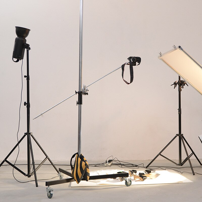 Metalen Zware Grip Hoofd C-Type Fotografie Ic Hoofd Draaitafel Montage Adapter Voor Light Stand