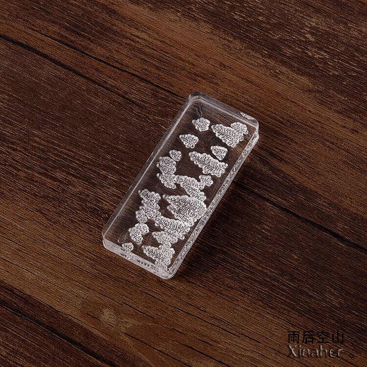 XINAHER Vintage plant moon butterfly stamp DIY acrylic rubber stamps for stationery scrapbooking transparent stamps: L