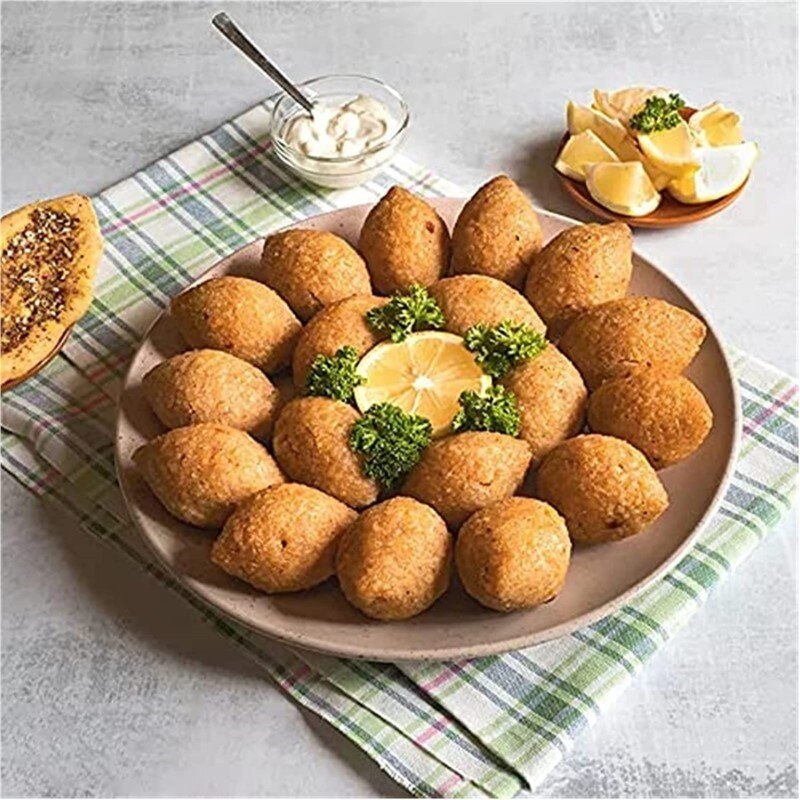 Kibbeh Maker Mold Meatball Tool Stuffing Mold Manual Meat Processor Kibbeh Meatloaf Maker