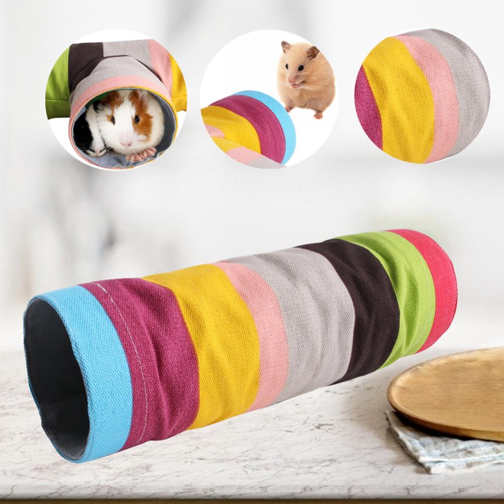 Pet Toy 2/3/4 Holes Lightweight Hamster Cage Portable Hamster Cage Practical 2/3/4 Holes Pet Tunnel