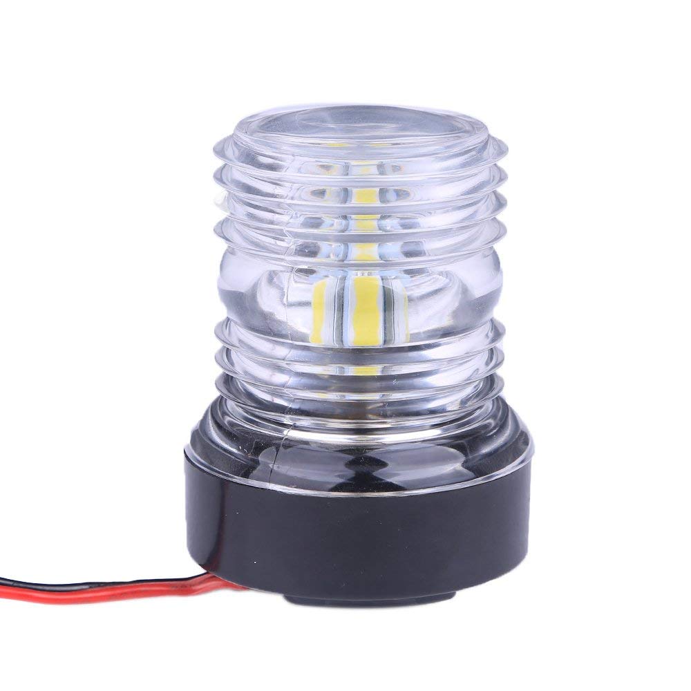 360 graders marine båd navigation anker lys super lysende 12 v all round båd lys hvid lampe 6300k led navigation lys