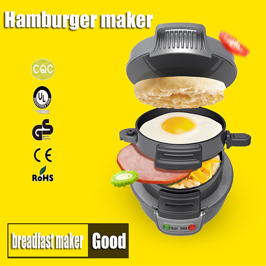 1 Pc Gezond Ontbijt Maker Hamburger Multifunctionele Huishoudelijke Machine Hamburger Sandwich Maker Voor Kinderen