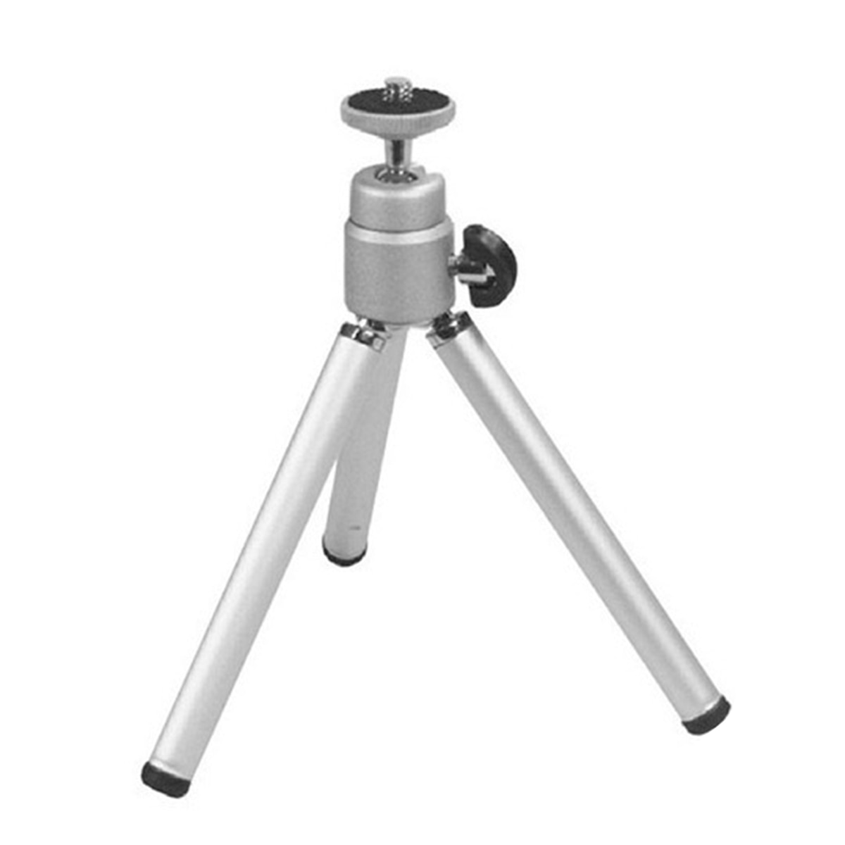 Retractable Web Camera Tripod With 1/4" Thread Adjustable Aluminum Alloy Tripod For Logitech C920/C920E/C925e/C930 Webcams​ Tool: Sliver