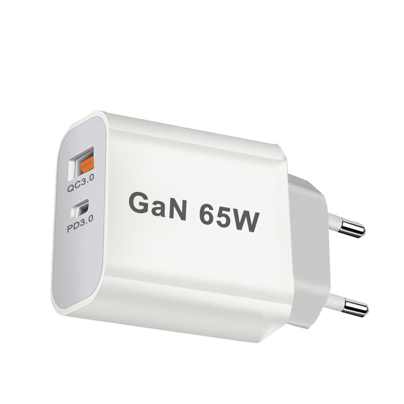 QC3.0/PD caricabatterie rapido 20W caricatore a doppia porta per AU/EU/UK/US Plug caricabatterie rapido per telefono cellulare USB/type-c per iphone cavo C2C/C2L: EU plug