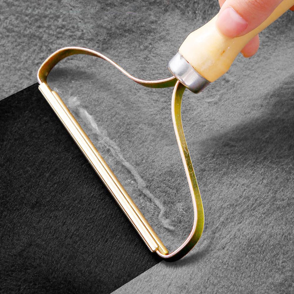 Portable Lint Remover Clothes Fuzz Fabric Shaver Brush Tool Power-Free Fluff Removing Roller for Sweater Woven Coat