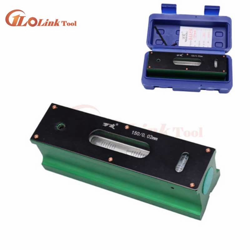 High precision 0.02mm 100/150mm/200mm/250/300mm industrial level Mechanical Bar Level spirit level Instrument Measuring Tool