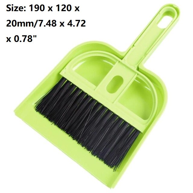 Broom and Dustpan Set Upright Standing Dust Pan With Extendable Broomstick Cleaning Brush Broom Dustpan Set for Home Wholesael: 2PCS-1-3