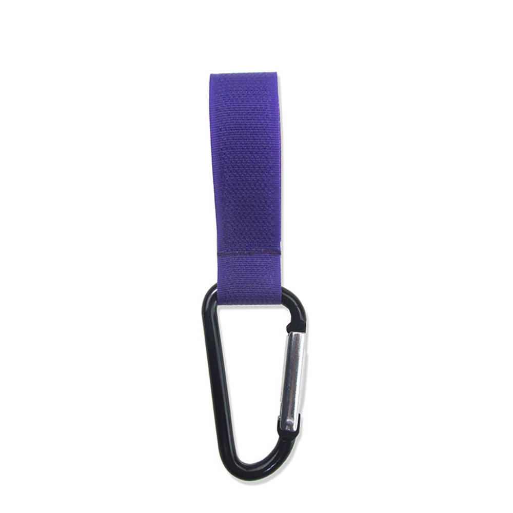 2 stks/partij 2Pcs Boodschappentas Kinderwagen Haak voor Rolstoel Wandelwagen Karabijnhaak Clip Kinderwagen Tas Haken: purple