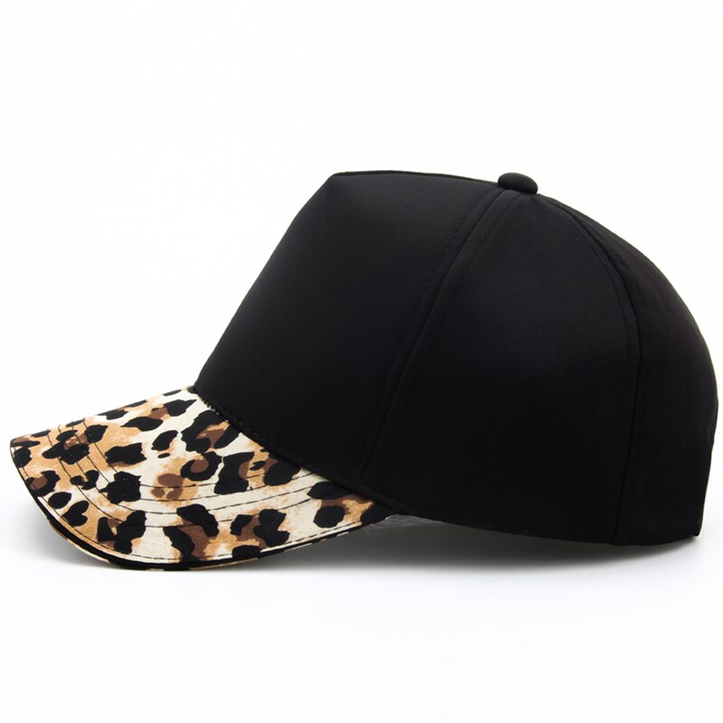 CNTANG Frauen Leopard drucken Baseball Kappe Hüfte hüpfen Kappen lässig Weibliche Hütte Snapback Für frauen Mädchen gorras