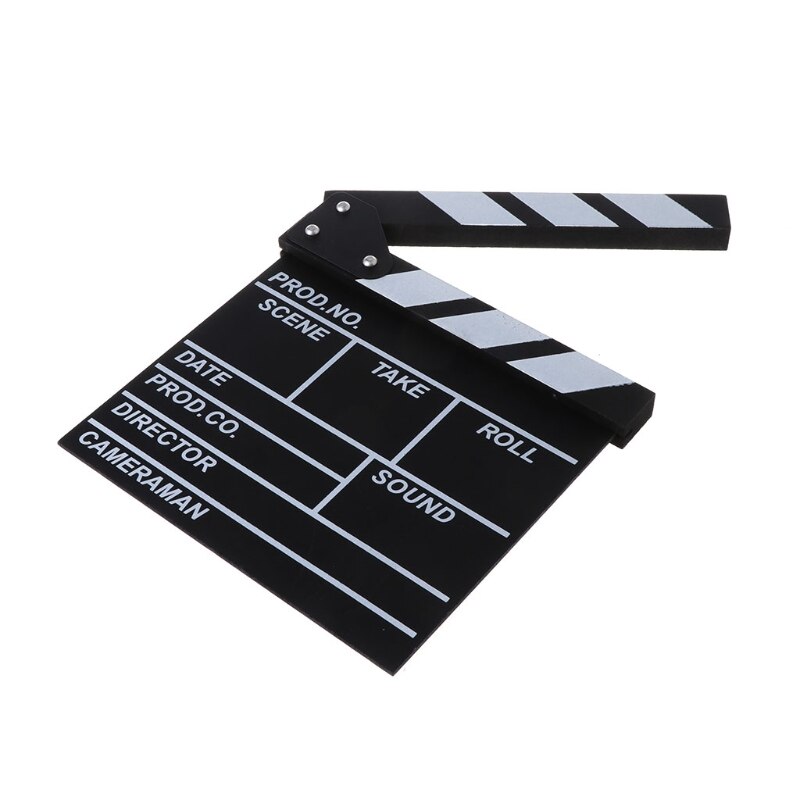 Film Director's Clapper Board HOLLYWOOD Movie Scene Clapboard Photography Props
