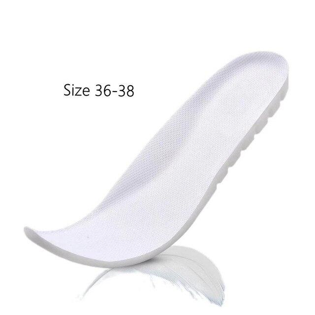1 para z pianki pamięć wkładka robić butów ortopedyczne oddychające wchłaniające garnek wygodne sportowe wkładki zaszokować DIY zdrowe wkładki antybakteryjne: size 38