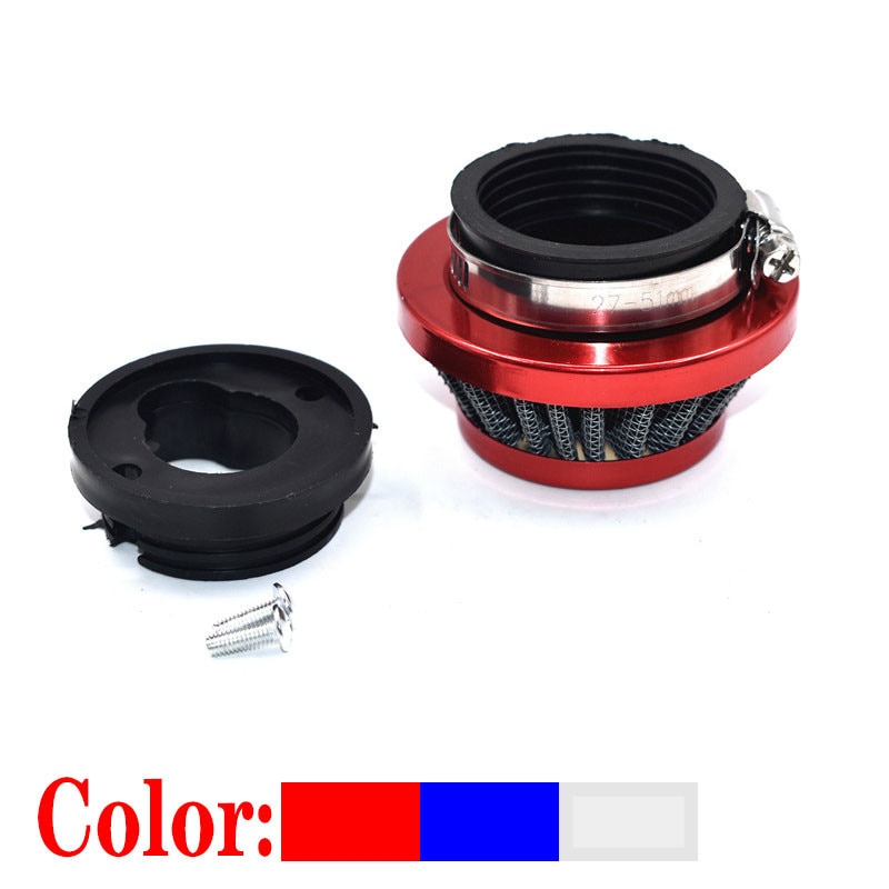 Air Filter 2 stroke for Pocket Bike 47cc 49cc engine carb carburetor Mini Quad ATV Dirt Bike MiniMoto Go Kart Buggy