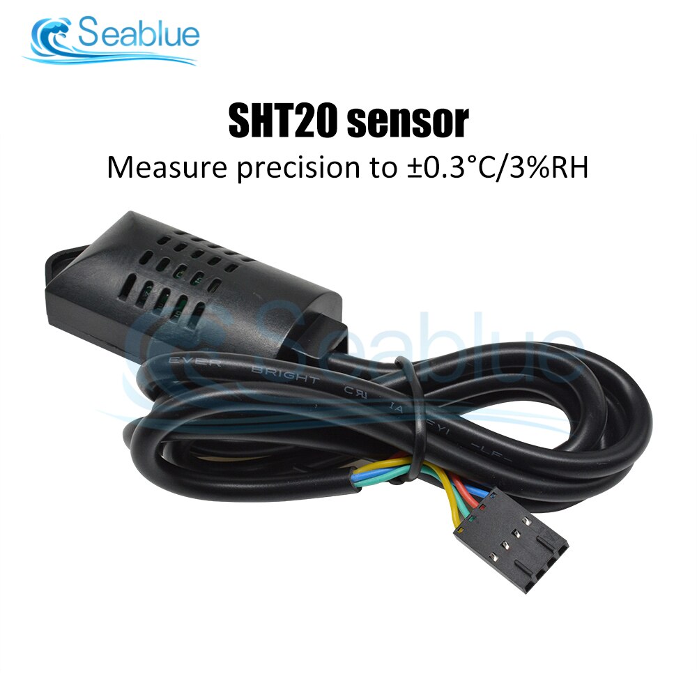 Controlador Digital de temperatura y humedad W1212, SONDA DE Sensor SHT20 LCD para incubadora, termostato de Acuario, 110V-220V