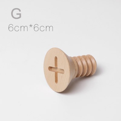 Crochets pour Robe en bois, décoration murale en bois de chêne, crochets pour manteaux, porte-vêtements, Europe du nord: G
