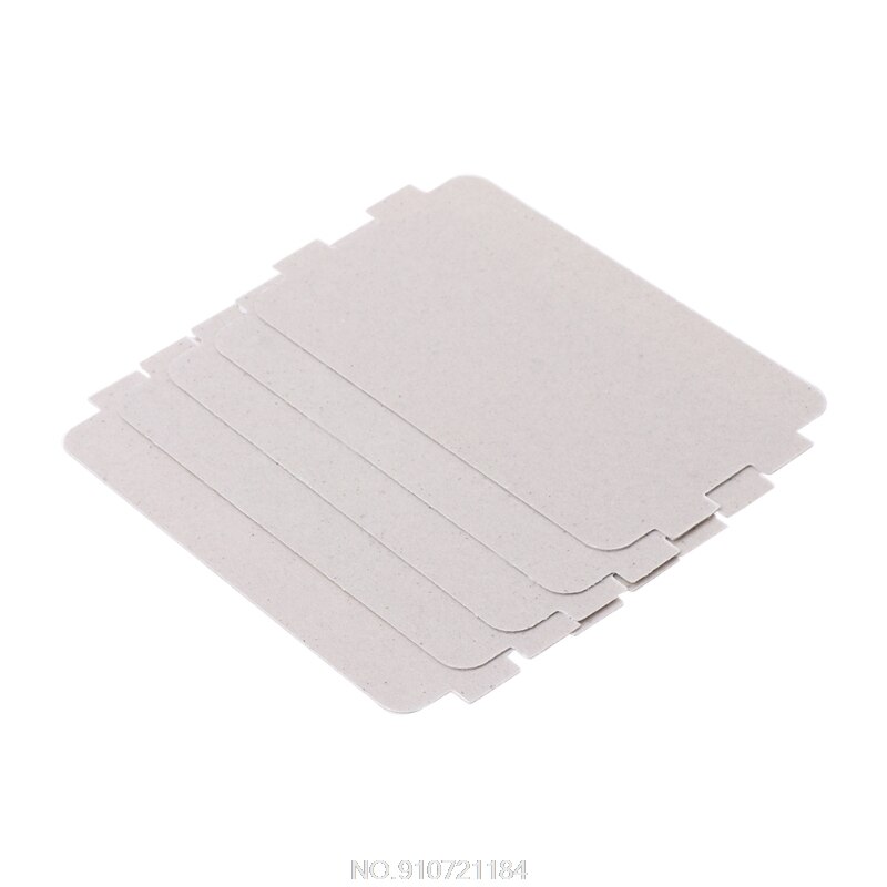 Placa de mica para forno de micro-ondas, 5 unidades, folha de substituição grossa peça de reposição 107x64mm para midea n25 20 dropshipping
