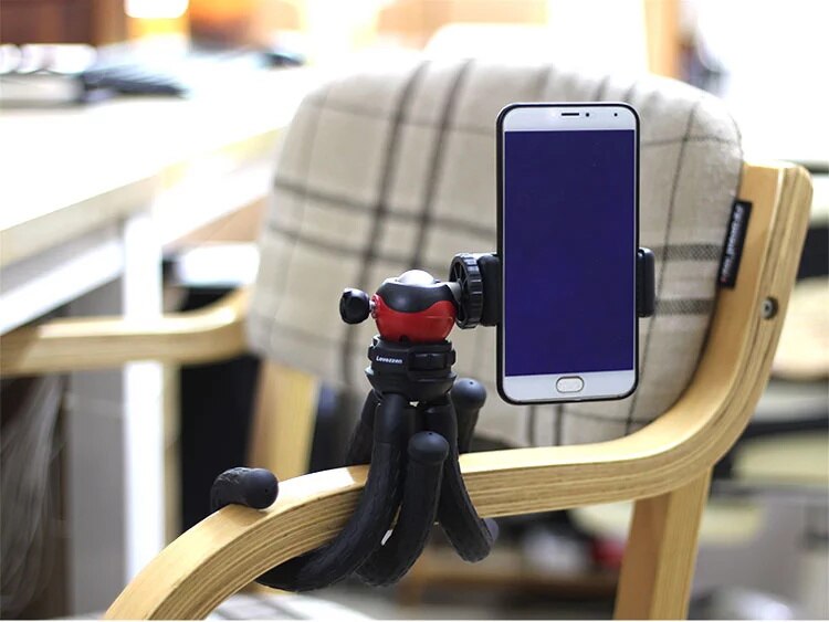 Arriving Mini Octopus Flexible Tripod Sponge Mobile Phone Camera Tripod cell phone tripod mini selfie stick