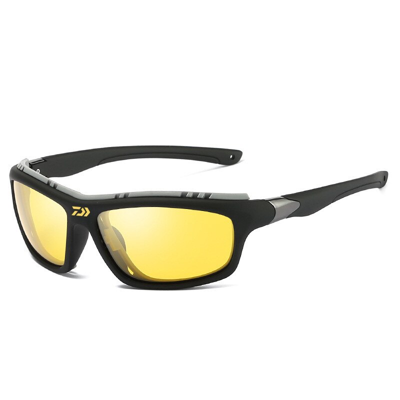 Mænds briller cykling klatring  uv400 solbriller polariserede briller daiwa fiskeglas udendørs sportsfiskeri solbriller: Fotofarve 3