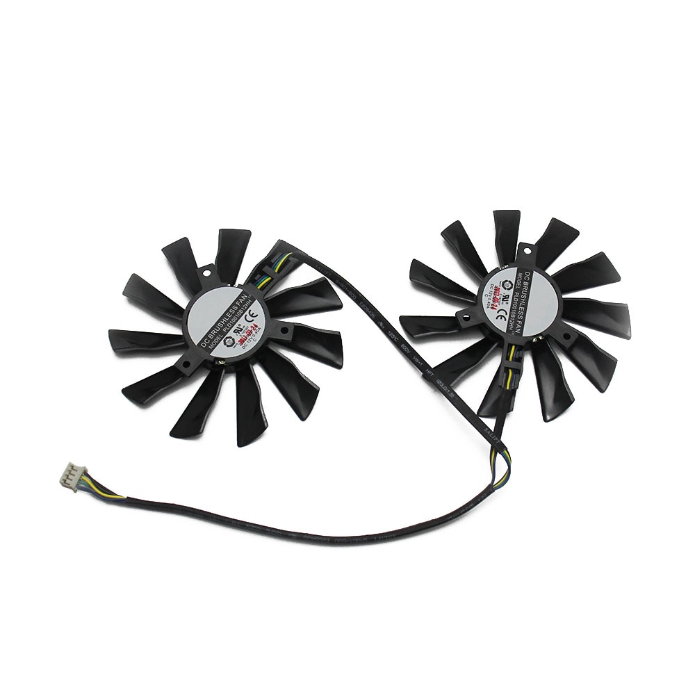 2PCS/lot 95mm S12HH Cooler Fan For MSI GTX 960 970 980 980Ti GTX960 GTX970 GTX980 GTX980Ti ARMOR PLD10010B12HH Cooling Fan
