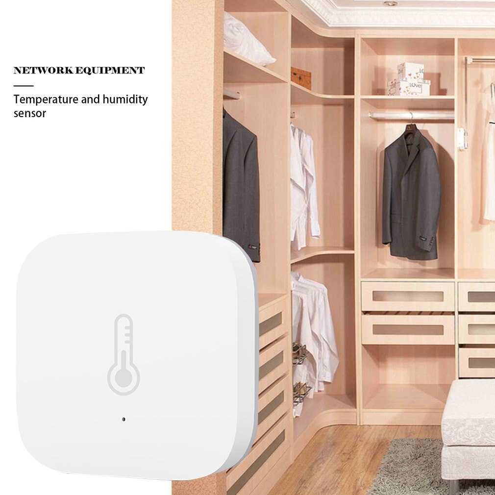 Smart Air Pressure Temperature Humidity Environment Sensor Smart control via Mihome APP Zigbee connection