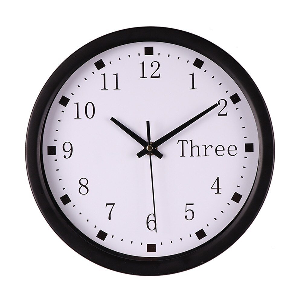 Wall Clock Silent Sweep Modern Horloge Watches Graceful Desk Modern Simple Digital Quartz Time Wall Clock