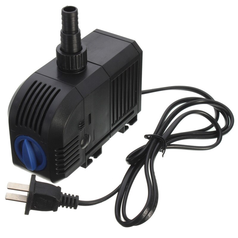 Aquarium Fountain Fish Tank Water Pump 400GPH 1500L/h 25W Adjustable Submersible Water Pump 220V