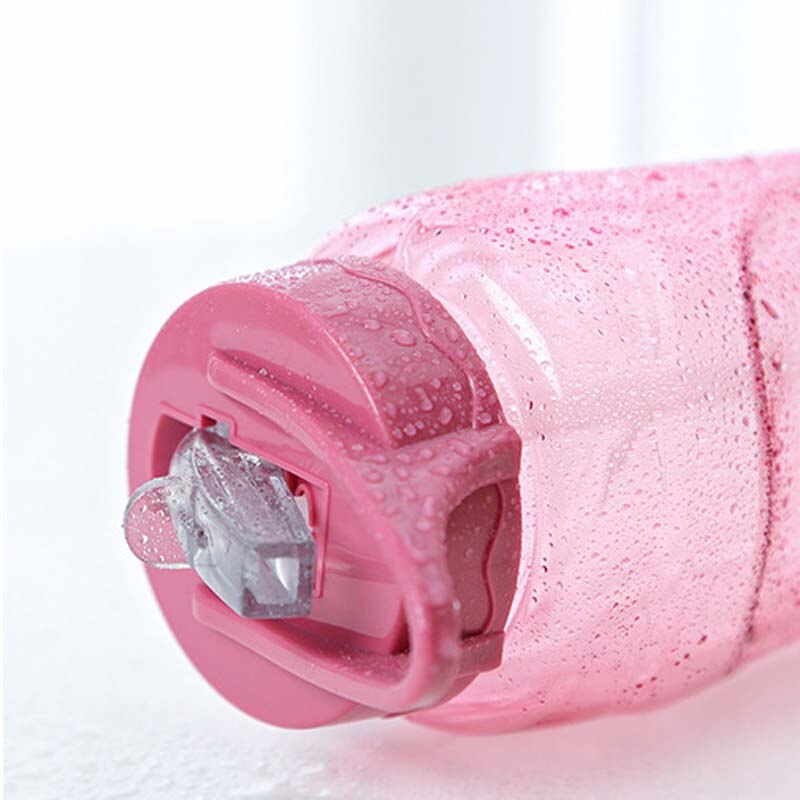 Bouteille d'eau de 600ml pour enfants | Bouteille de paille anti-fuite, bouilloire d'été mignon, bouteilles de Sport portables en plastique pour enfants