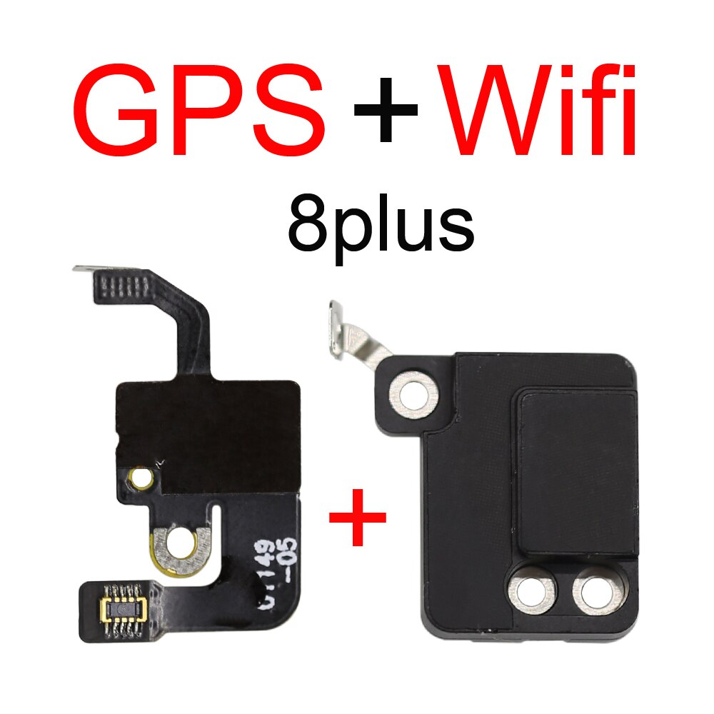 Wifi + gps wifi signal antenne flex til iphone  se 6 6s 7 8 plus x xr xs max trådløs oplader antenne samling flex dele