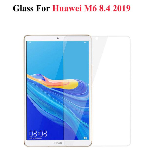 9H Tempered Glass Screen Protector for Huawei MatePad T10S 10.4 10.8 T8 M3 lite 8 10.1 Glass for huawei T3 10 8 7 3G Glass film: M6 8.4