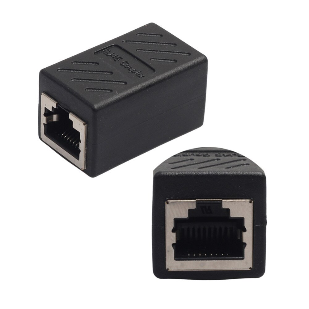 1/2pc rj45 internet ethernet kabel lan poort 1 splitter connector adapter verlengstuk