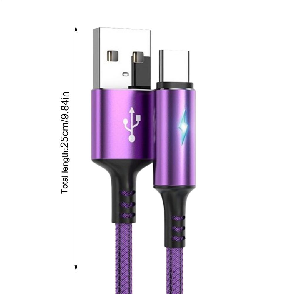 Type C Cable Super Fast Charger Cord USB Type C Quick Charge Cable Durable Type-C Charger Cord USB C Cables Phone Charger Cord: WHITE