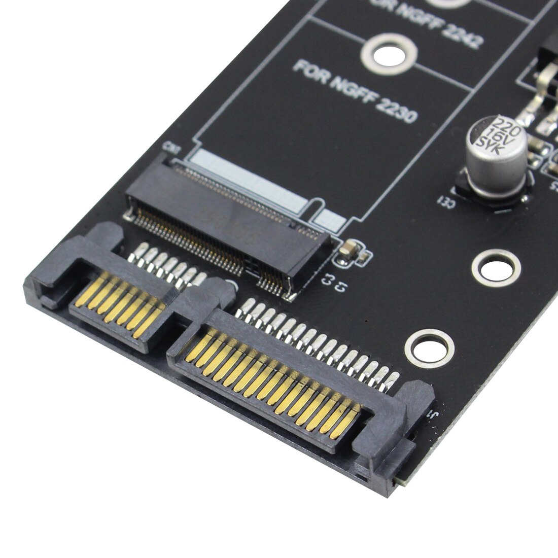 Add On Card M 2 Adapter M2 SATA3 Raiser M 2 Naar Sata Adapter Ssd M2