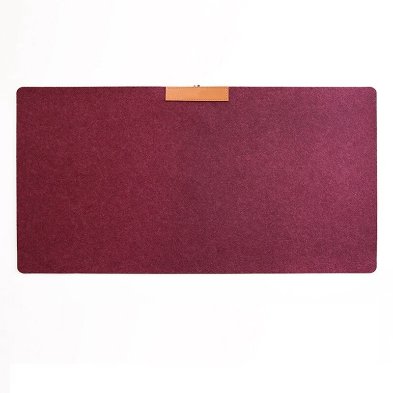 Office Accessories Computer Gamer Table Mat Non-slip Felt Laptop Cushion Big Desk Mat Keyboard Mat Large Gaming Mouse Pad: 3