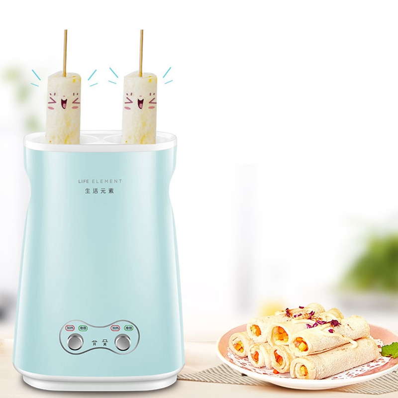 220V électrique ménage bricolage électrique automatique croissant Double oeuf rouleau fabricant outil de cuisson coquetier Omelette Master saucisse Machine