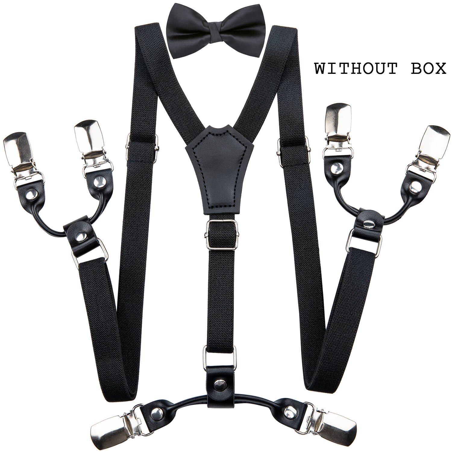 Kids Suspenders Set Boys Girls Blue Wedding Bow Tie Elastic Suspender Sets Children Adjustable Y-Back Brace Belt DH-022 DiBanGu: DJ-017
