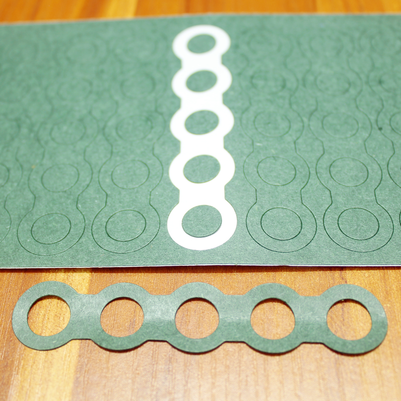 100pcs/lot 26650 lithium battery insulation pad battery assembly positive and negative highland barley paper pad patch