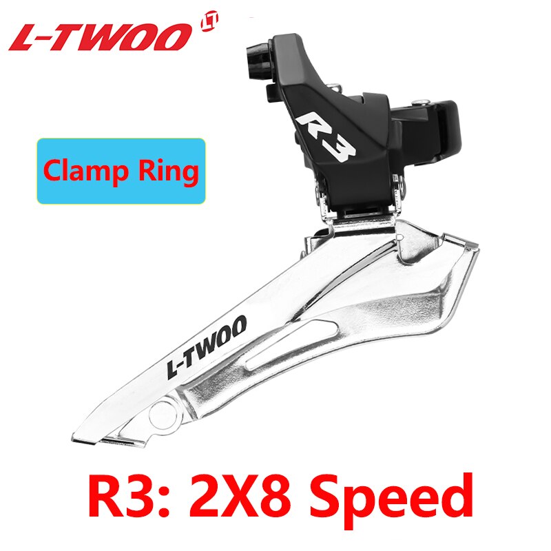 LTWOO R9/R7/R5/R3/R2 7V 8V 9V 10V 11V Front Derailleurs for Road Bike 2x10s 2x11s Derailleurs Compatible with Shimano Bike Parts: R3 Climp Ring