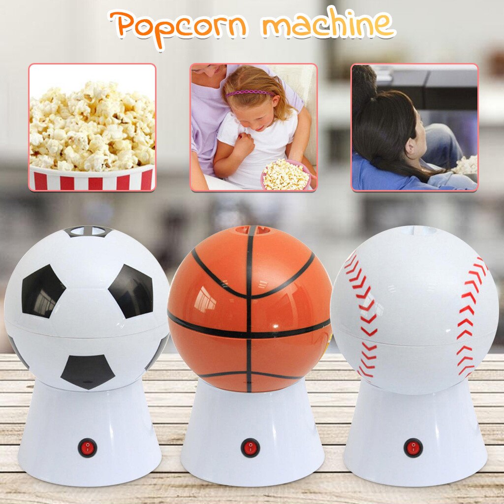 Kinderen Automatische Popcorn Machine Mini Elektrische Kleine Popcorn Machine Elektrische Maïs Popcorn Maker Huishoudelijke Automatische Mini