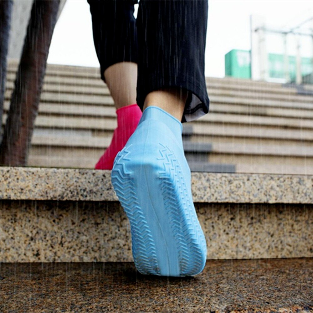 Silicone Material Unisex Shoes Protectors Waterproof Shoe Cover Rain Shoe Covers Rain Boots Indoor Outdoor Rainy Day Foot Cover