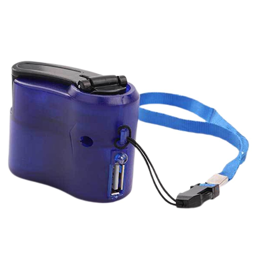 Mobile Phone Emergency Power USB Hand Crank Charger Electric Generator Universal Mobile Charge Hand Dynamo Charging: 1
