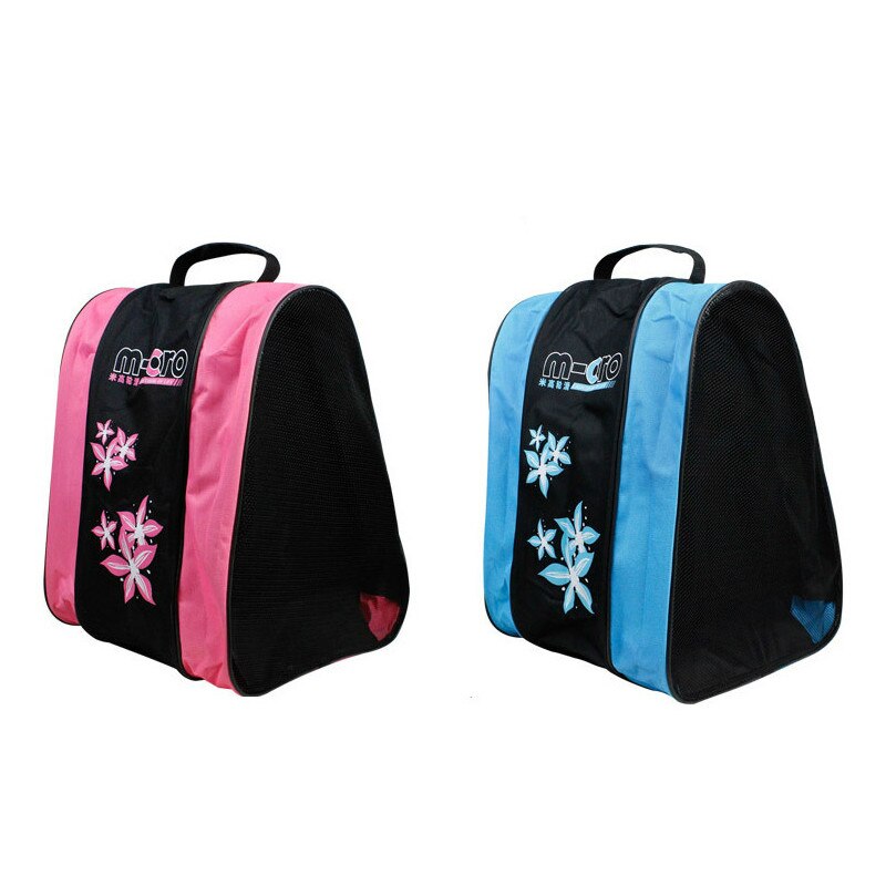 Skates sneakers bag handbag red blue for skating bike roller skates hockey equipment bag