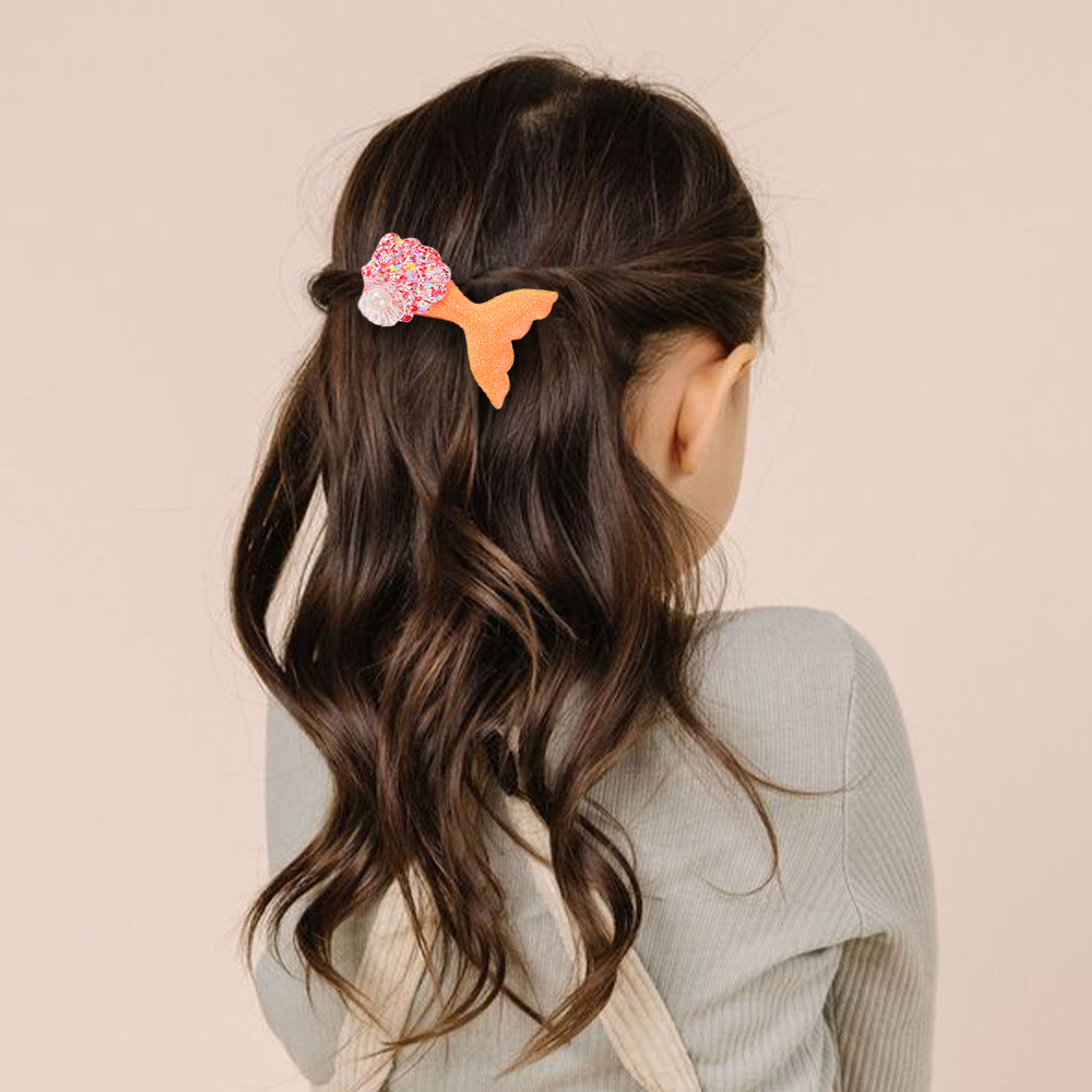 Nuevos lazos para el cabello de perlas blancas con pinzas para el cabello para niñas y niños, capas de Boutique, lazos centrales de diamantes de imitación ostentosos, horquillas, accesorios para el cabello